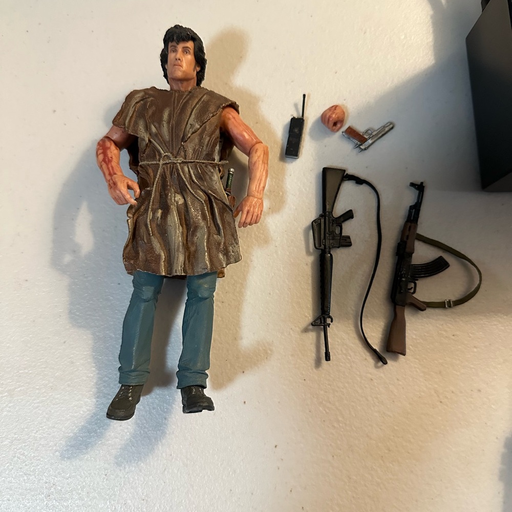 Neca RAMBO First Blood John J. Figure loose SURVIVAL SERIES
